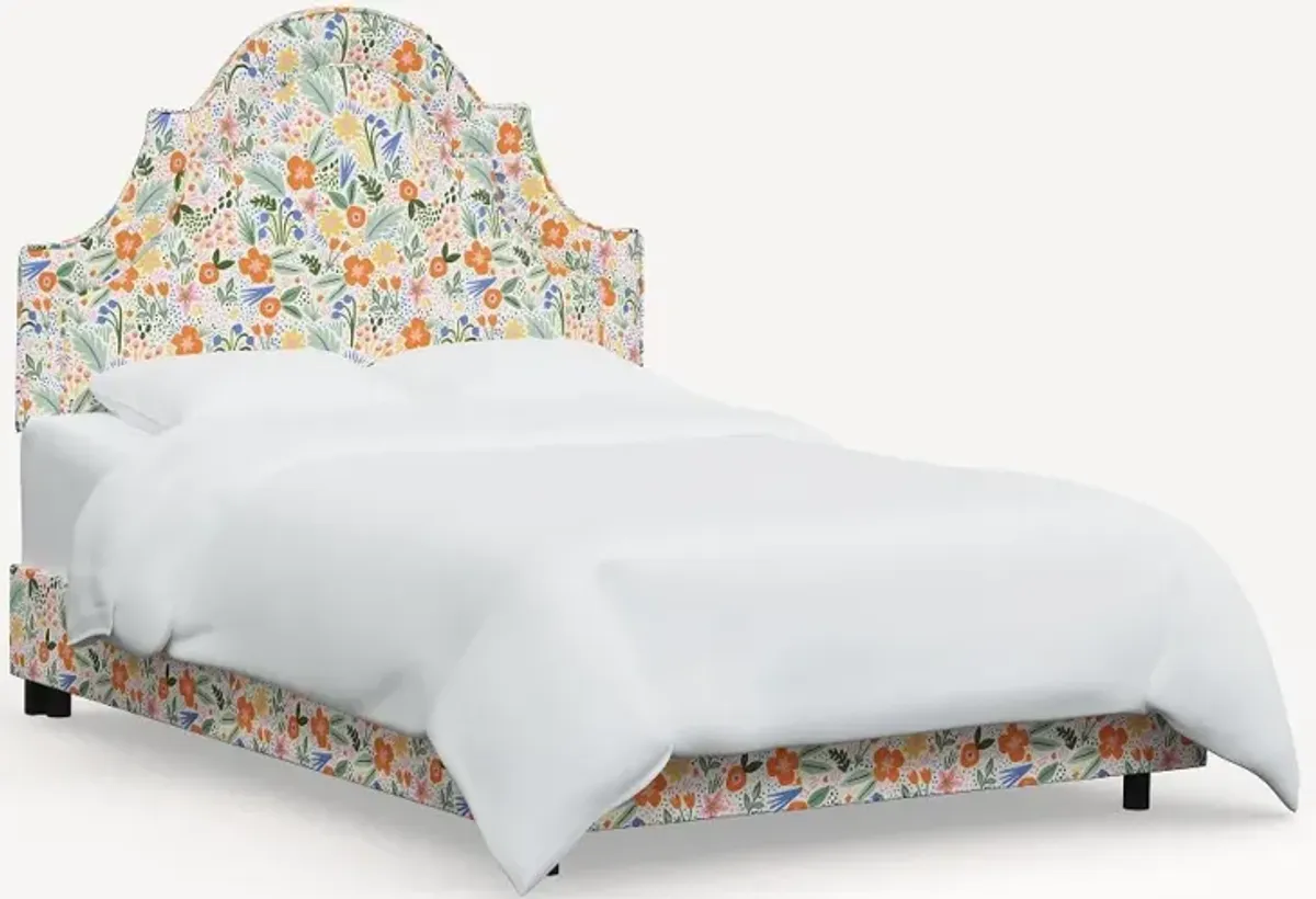 Rifle Paper Co Marion Multi Color Floral Queen Bed