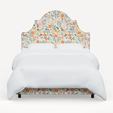 Rifle Paper Co Marion Multi Color Floral King Bed