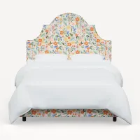 Rifle Paper Co Marion Multi Color Floral Cal-King Bed