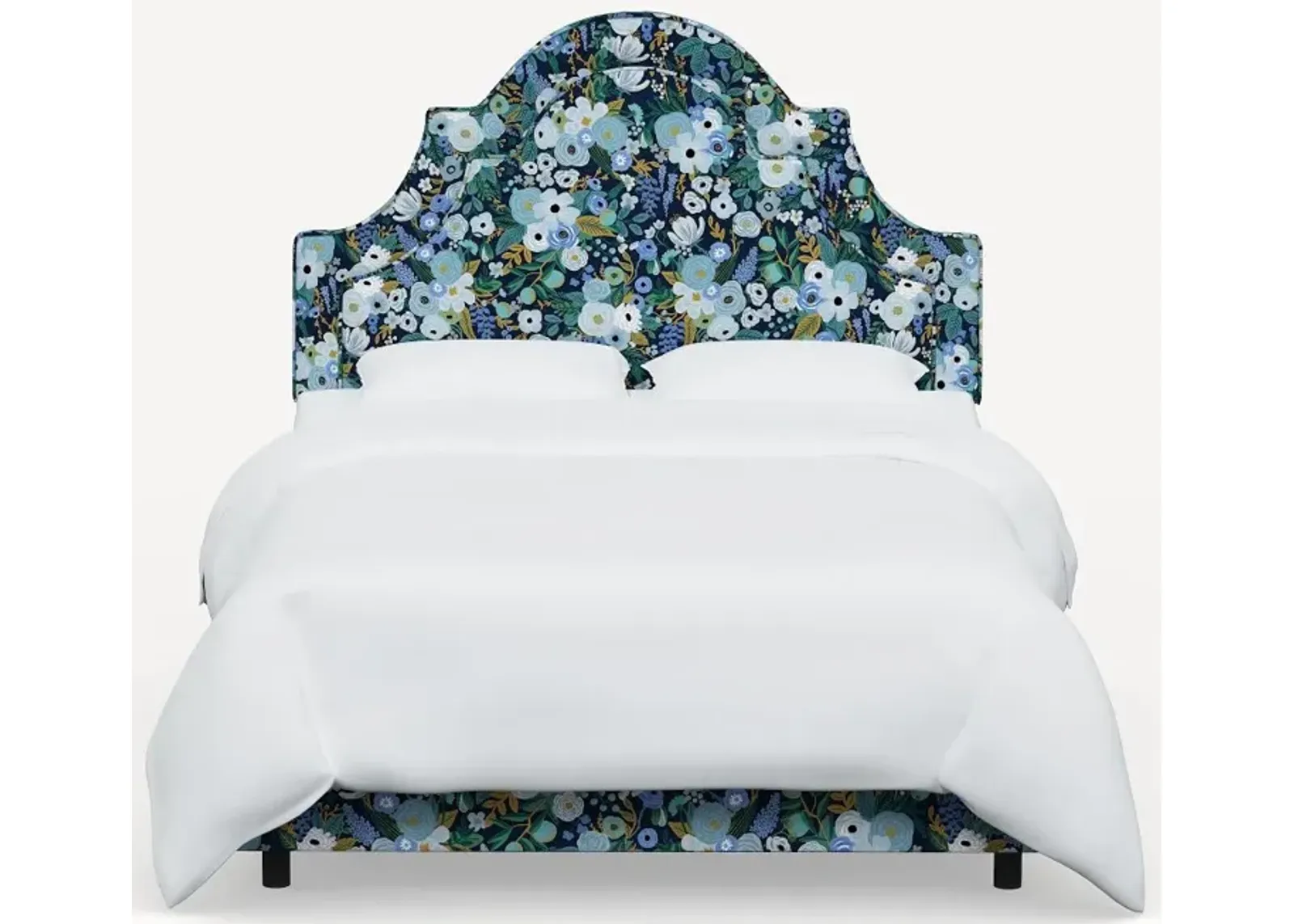 Rifle Paper Co Marion Garden Party Blue Twin Bed