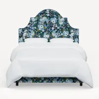 Rifle Paper Co Marion Garden Party Blue Twin Bed