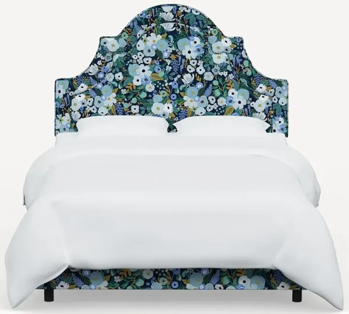 Rifle Paper Co Marion Garden Party Blue Queen Bed