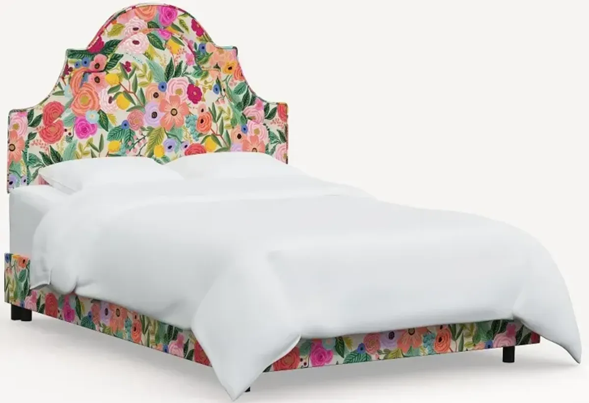 Rifle Paper Co Marion Garden Party Pink Twin Bed