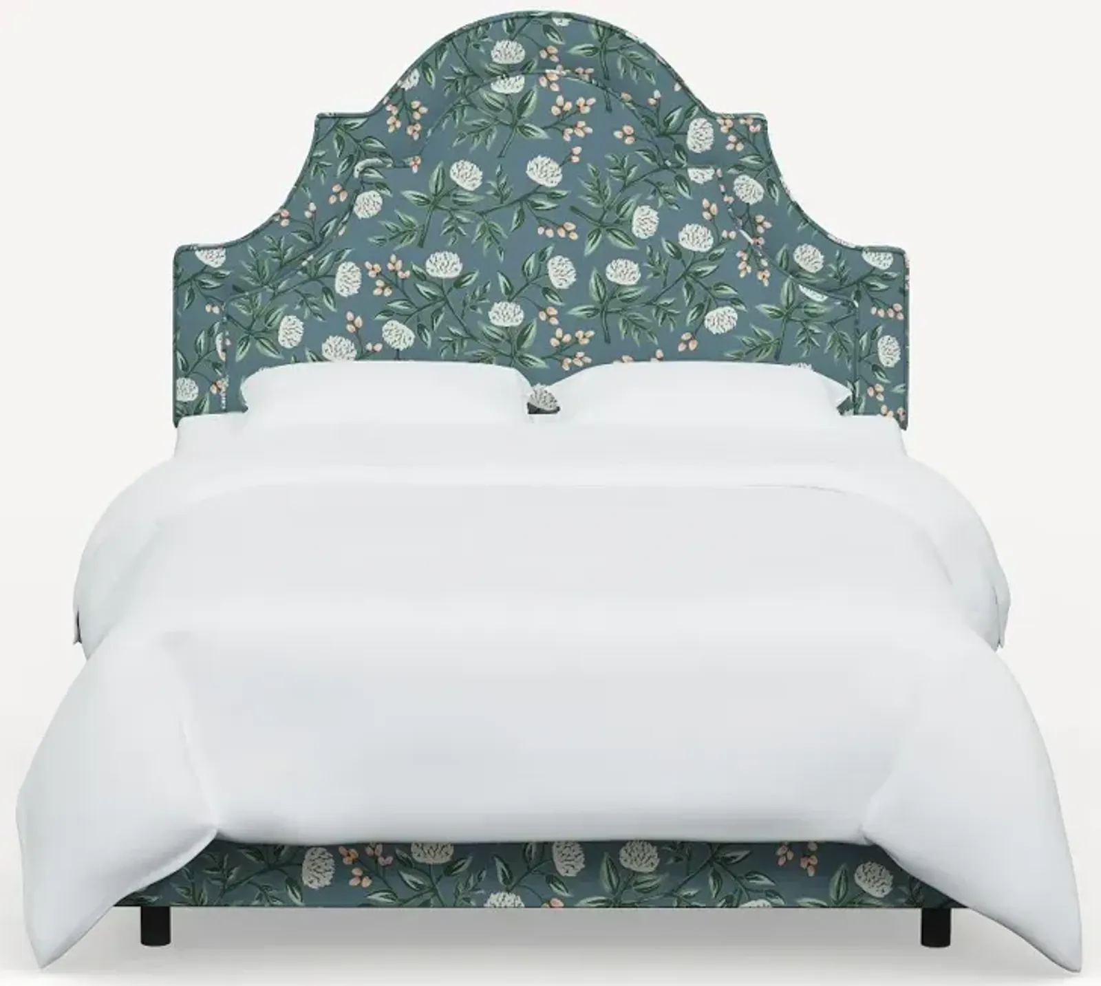 Rifle Paper Co Marion Emerald Peonies Queen Bed