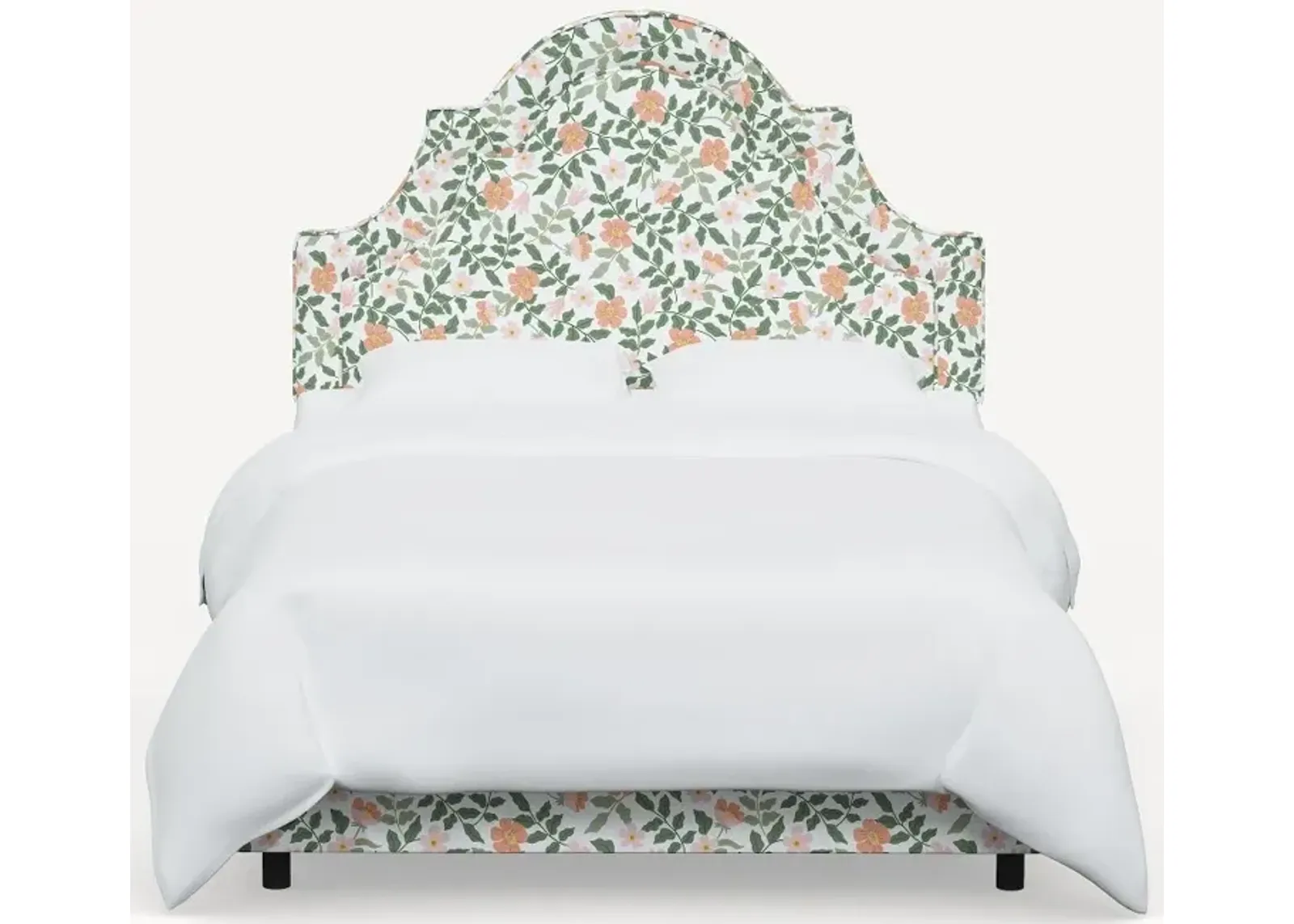 Rifle Paper Co Marion Primrose Blush & Cream Queen Bed