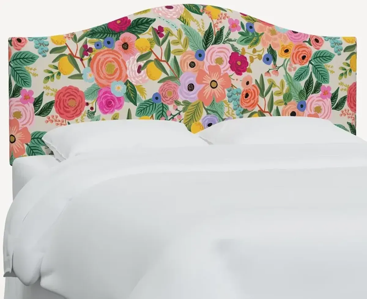 Rifle Paper Co Mayfair Garden Party Pink Full fuHeadboard