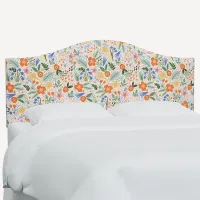 Rifle Paper Co Mayfair Multicolor Floral Cal-King Headboard