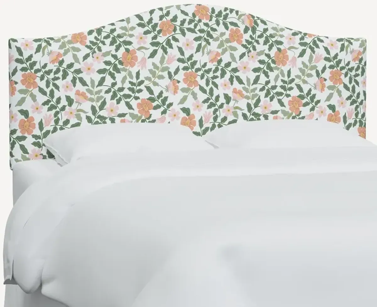 Rifle Paper Co Mayfair Primrose Blush & Cream Twin Headboard