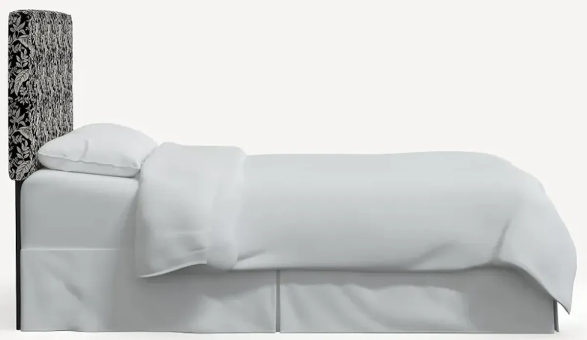 Rifle Paper Co Elly Canopy Black & Cream Cal-King Headboard