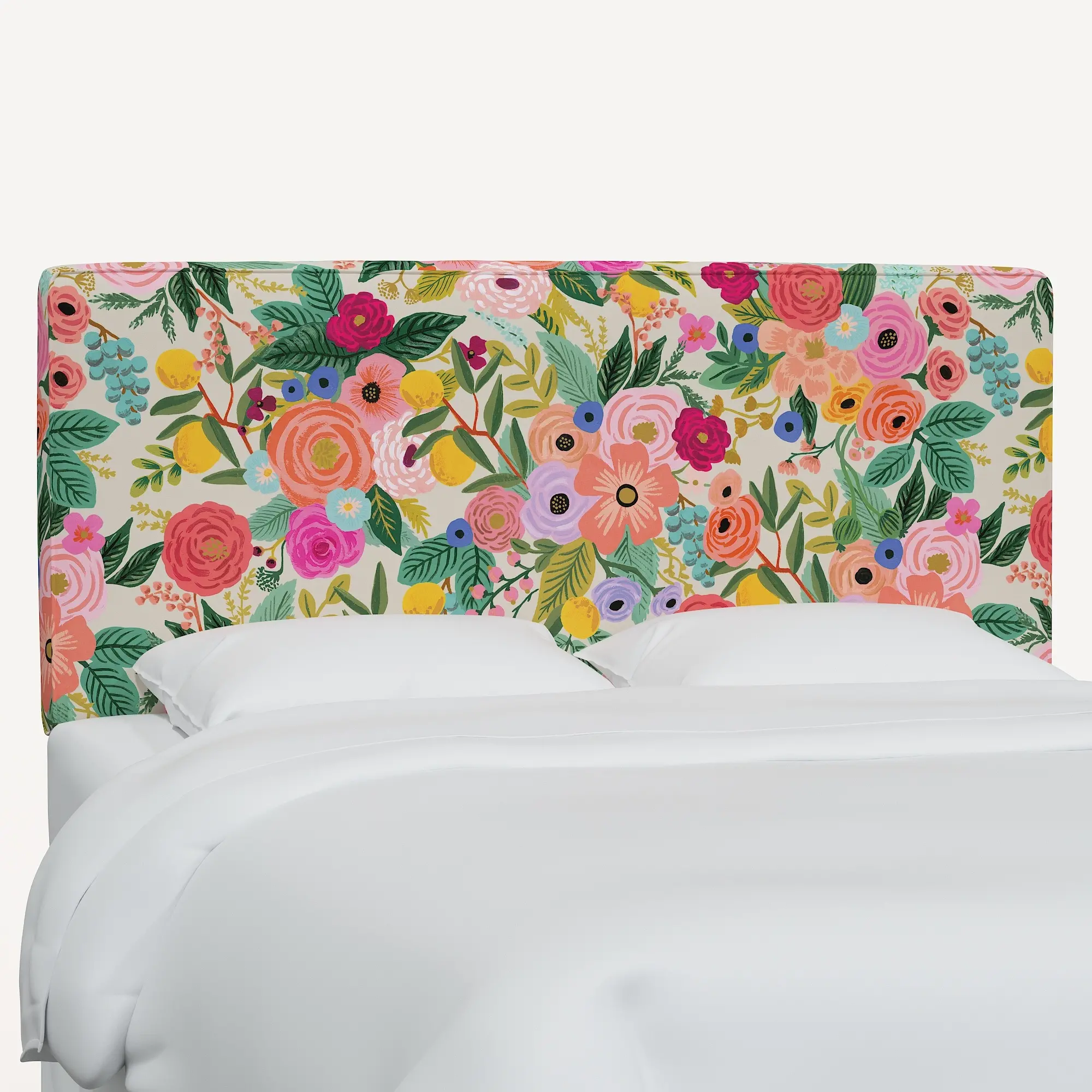 Rifle Paper Co Elly Garden Party Pink King Headboard