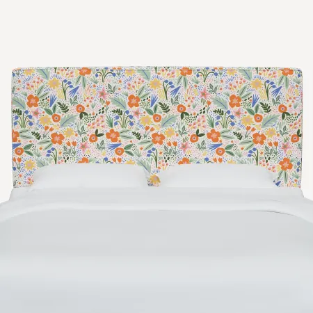 Rifle Paper Co Elly Multicolor Floral King Headboard