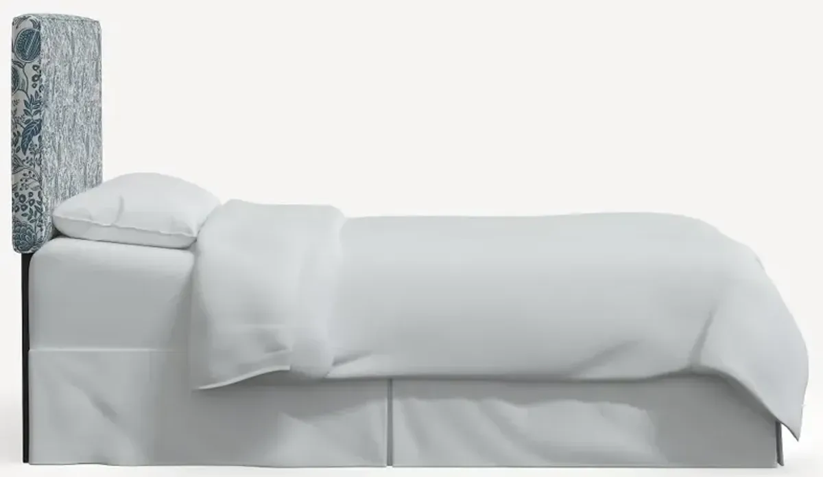 Rifle Paper Co Elly Blue Pomegranate Cal-King Headboard