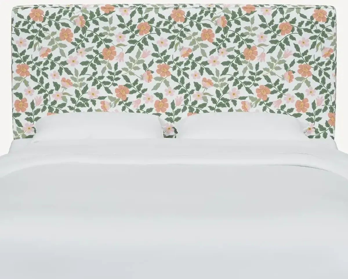 Rifle Paper Co Elly Primrose Blush & Cream Twin Headboard