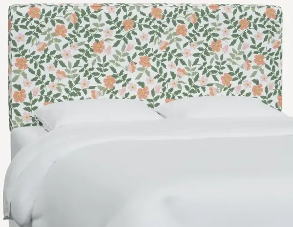 Rifle Paper Co Elly Primrose Blush & Cream Queen Headboard