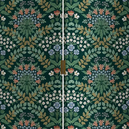 Rifle Paper Co. Edes Floral Bramble Emerald Screen