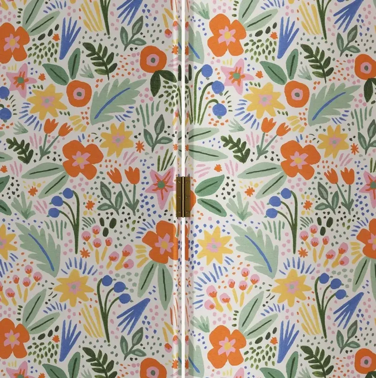 Rifle Paper Co. Edes Merida Multi Color Floral Screen