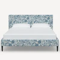 Rifle Paper Co Elly Blue Pomegranate Twin Platform Bed