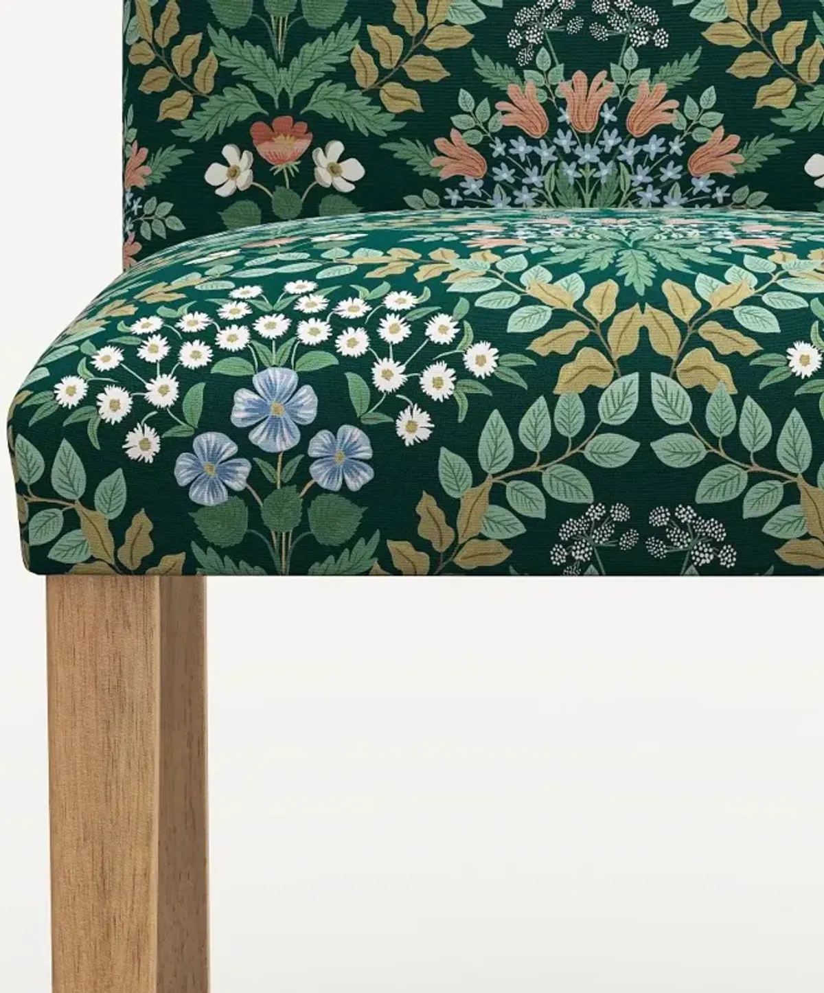 Rifle Paper Co. Lorraine Bramble Emerald Dining Chair