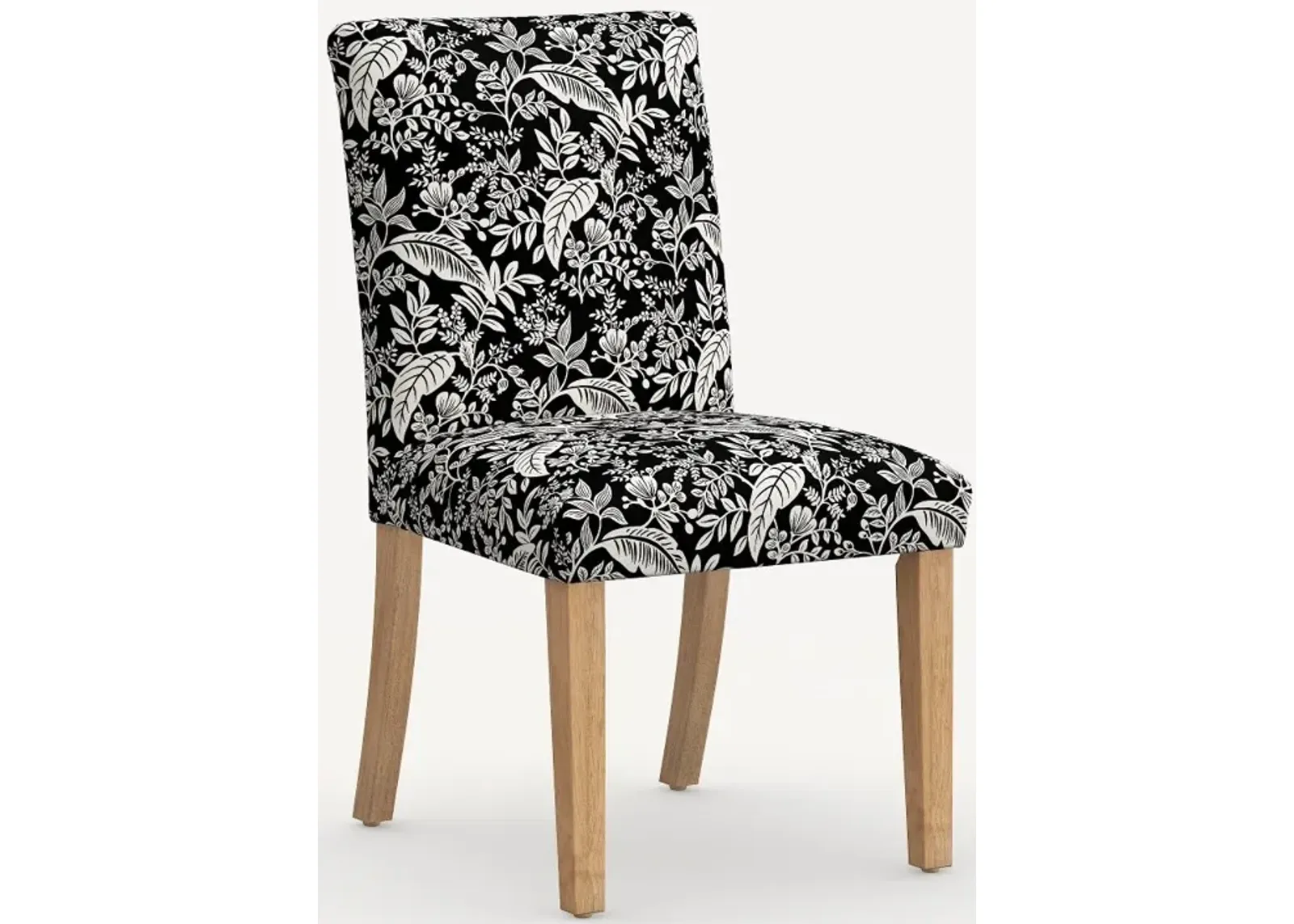 Rifle Paper Co. Lorraine Canopy Black & Cream Dining Chair