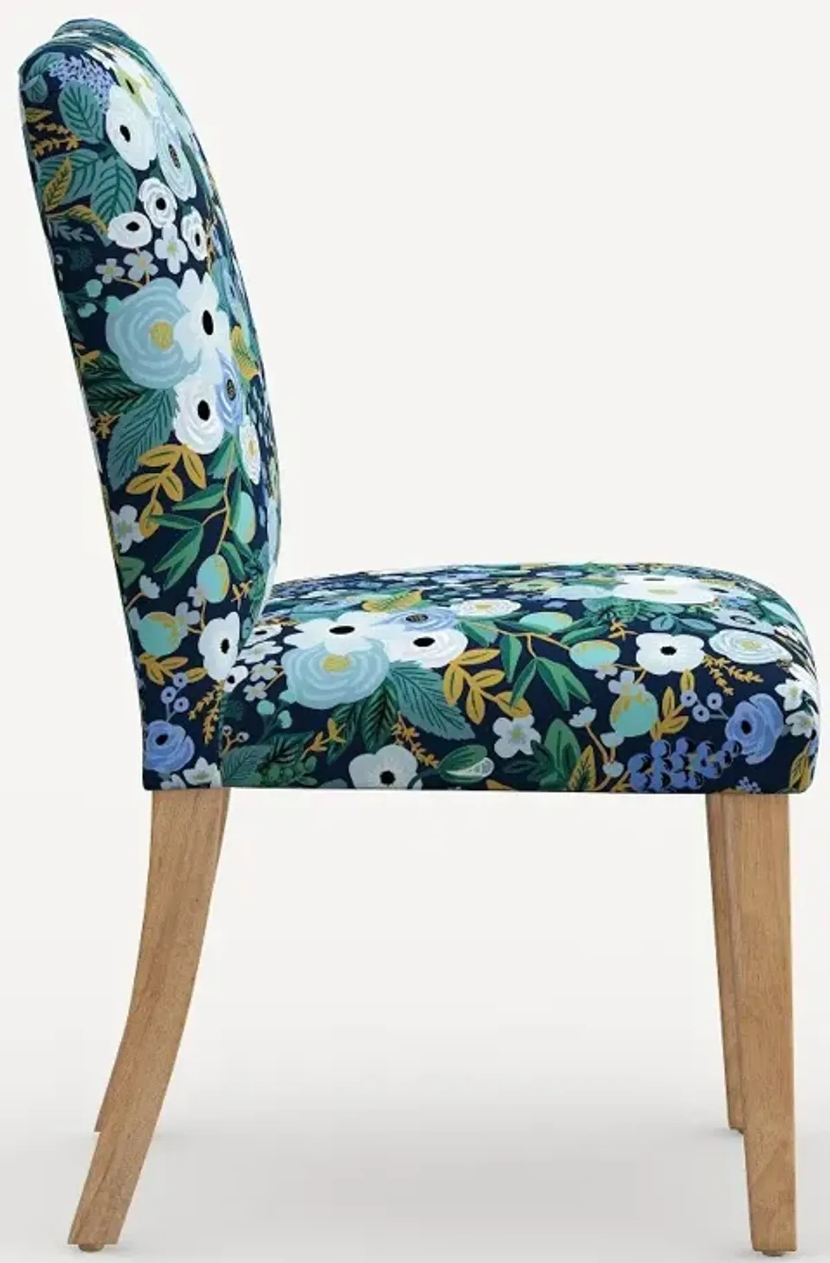 Rifle Paper Co. Lorraine Garden Party Blue Dining Chair