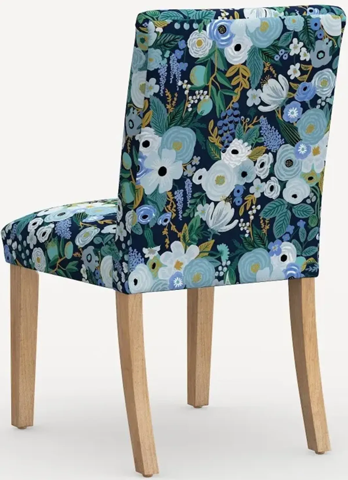 Rifle Paper Co. Lorraine Garden Party Blue Dining Chair