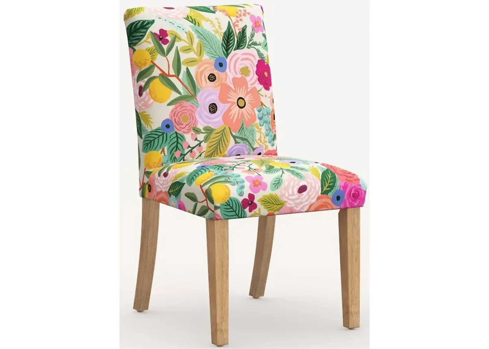 Rifle Paper Co. Lorraine Garden Party Pink Dining Chair