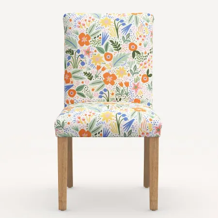 Rifle Paper Co. Lorraine Multi Color Floral Dining Chair