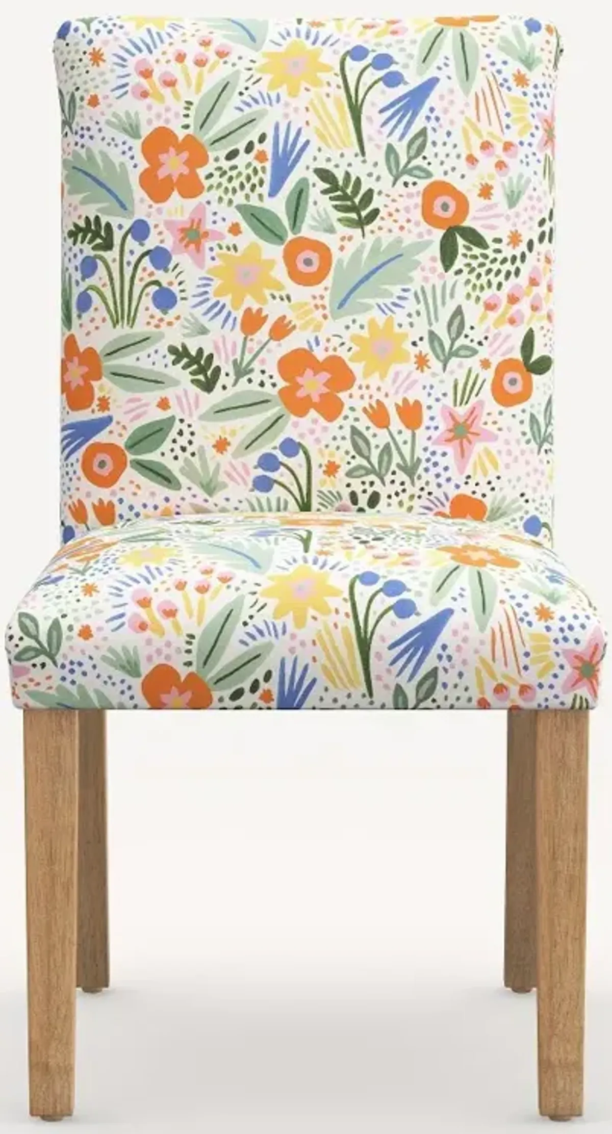 Rifle Paper Co. Lorraine Multi Color Floral Dining Chair