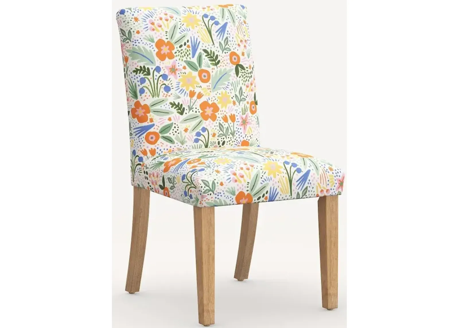 Rifle Paper Co. Lorraine Multi Color Floral Dining Chair