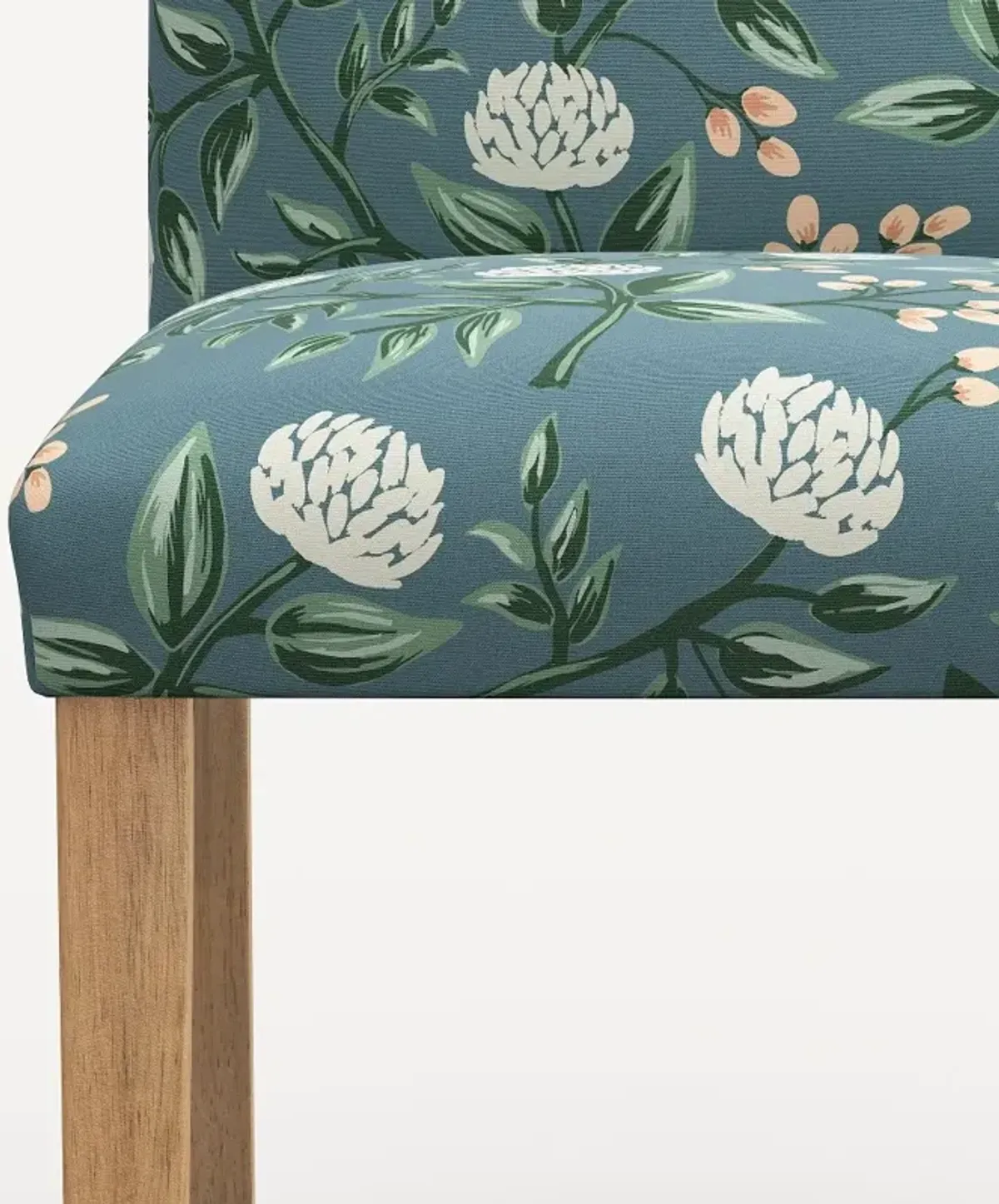 Rifle Paper Co. Lorraine Emerald Peonies Dining Chair