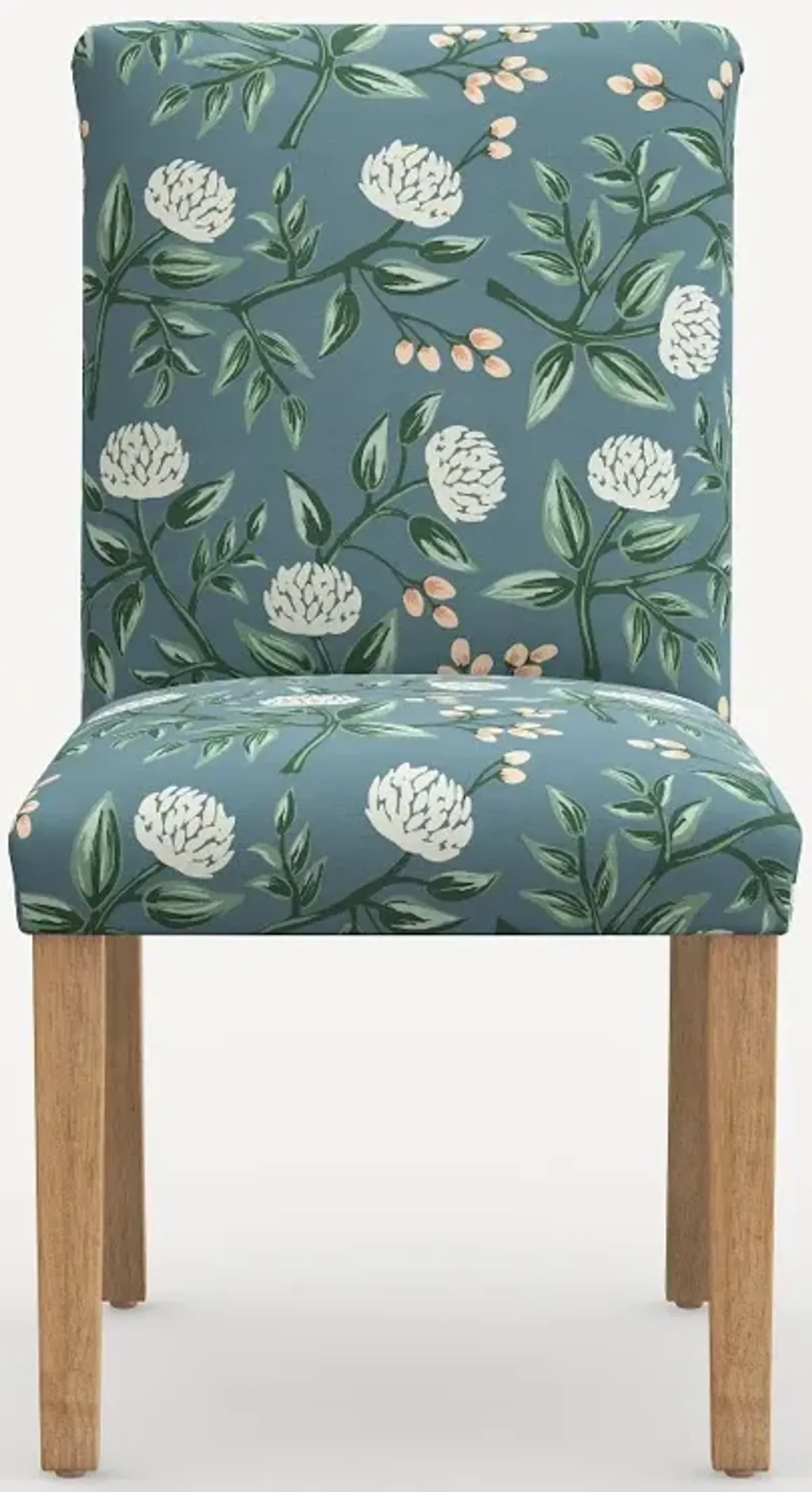 Rifle Paper Co. Lorraine Emerald Peonies Dining Chair