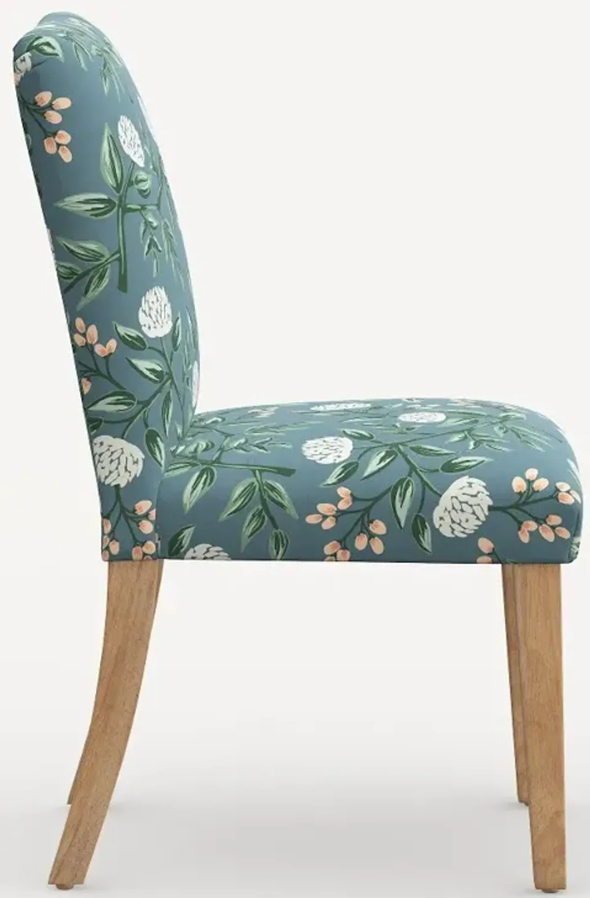 Rifle Paper Co. Lorraine Emerald Peonies Dining Chair