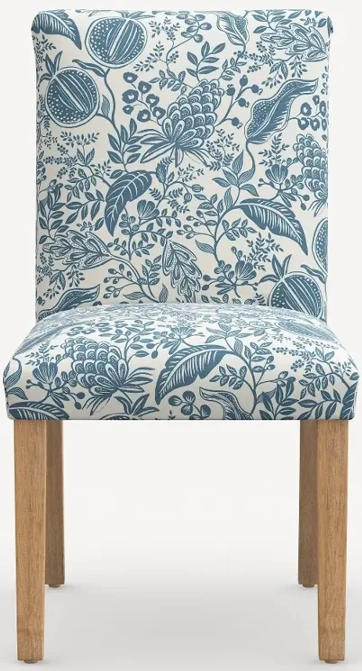 Rifle Paper Co. Lorraine Blue Pomegranate Dining Chair