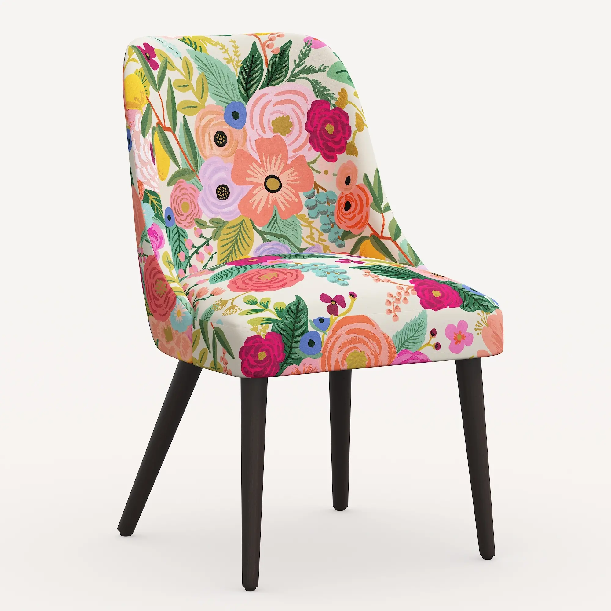 Rifle Paper Co. Clare Garden Party Pink Dining Chair