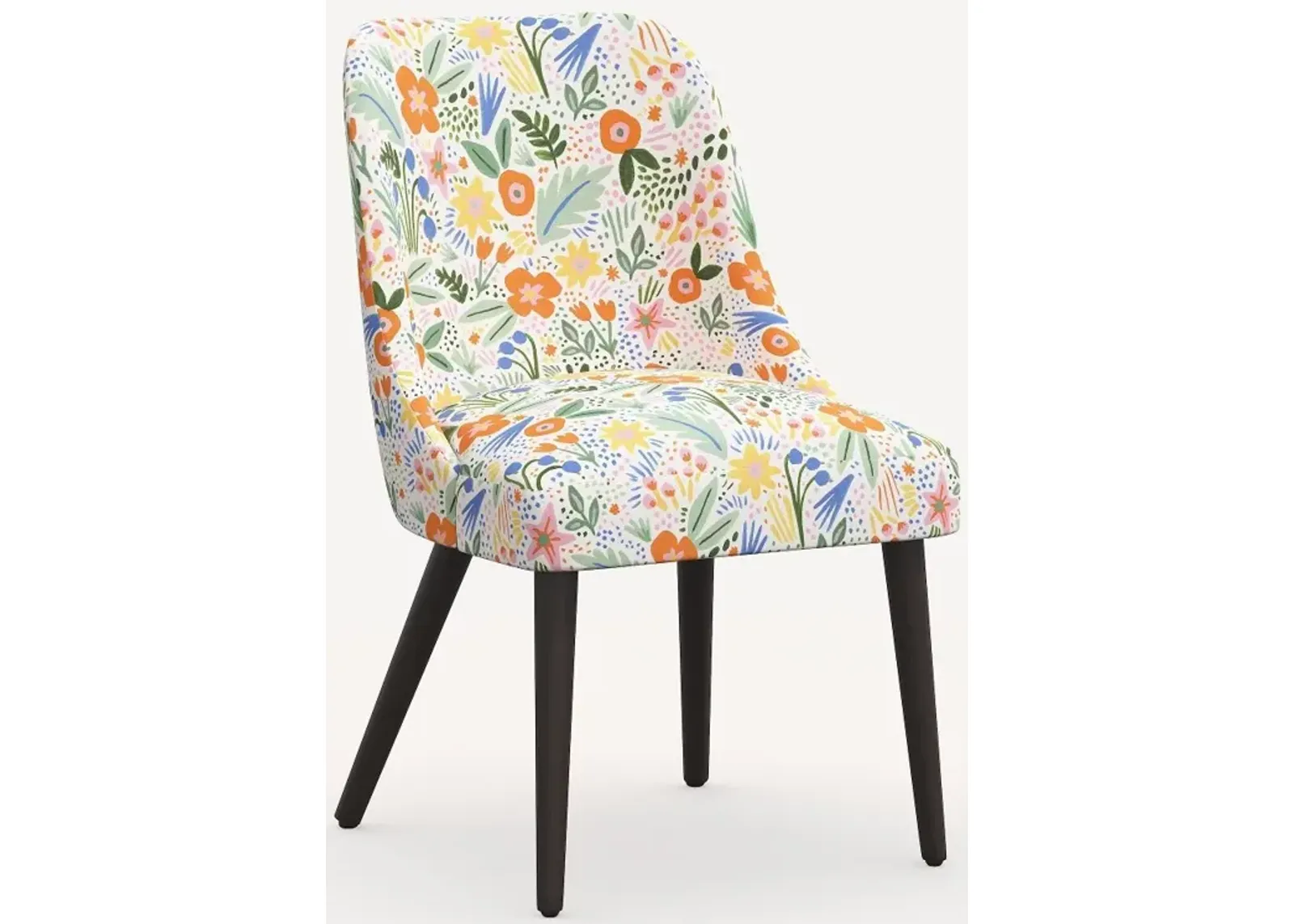 Rifle Paper Co. Clare Multi Color Floral Dining Chair