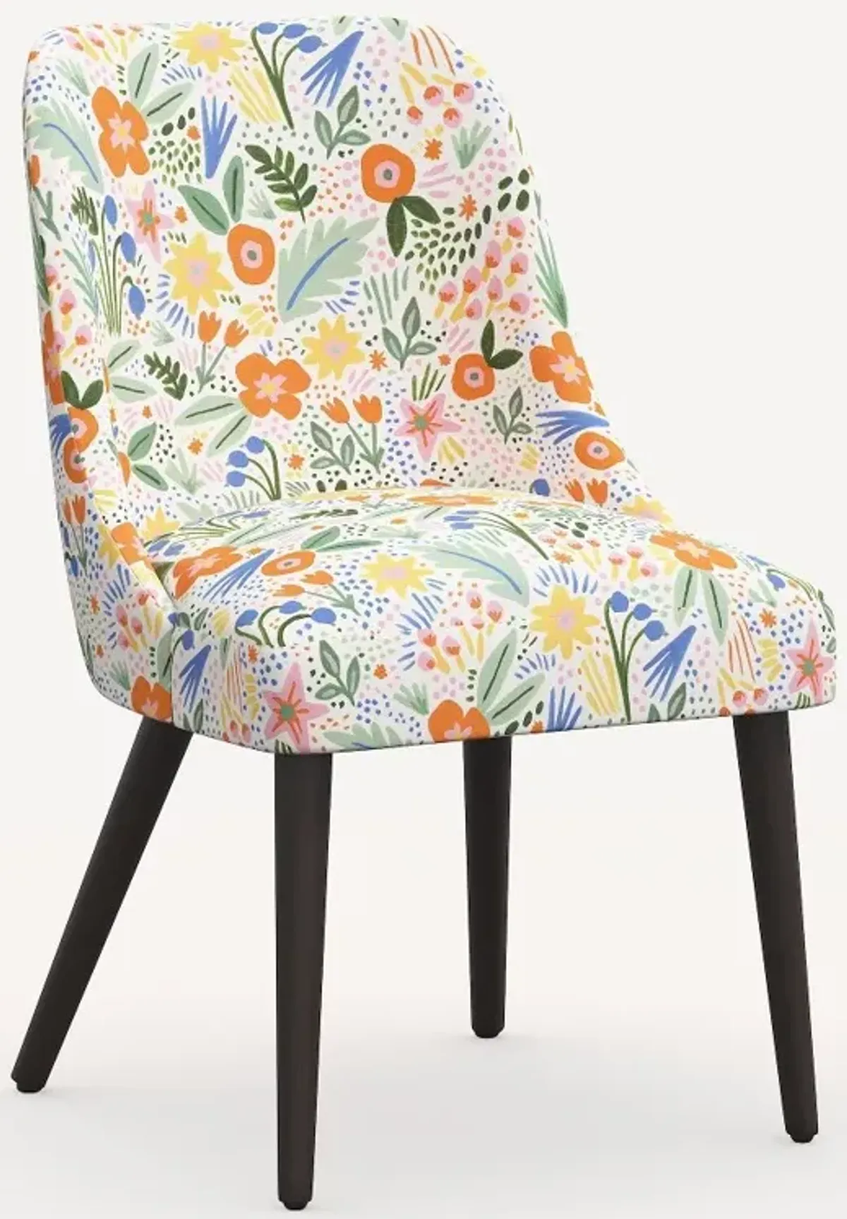 Rifle Paper Co. Clare Multi Color Floral Dining Chair