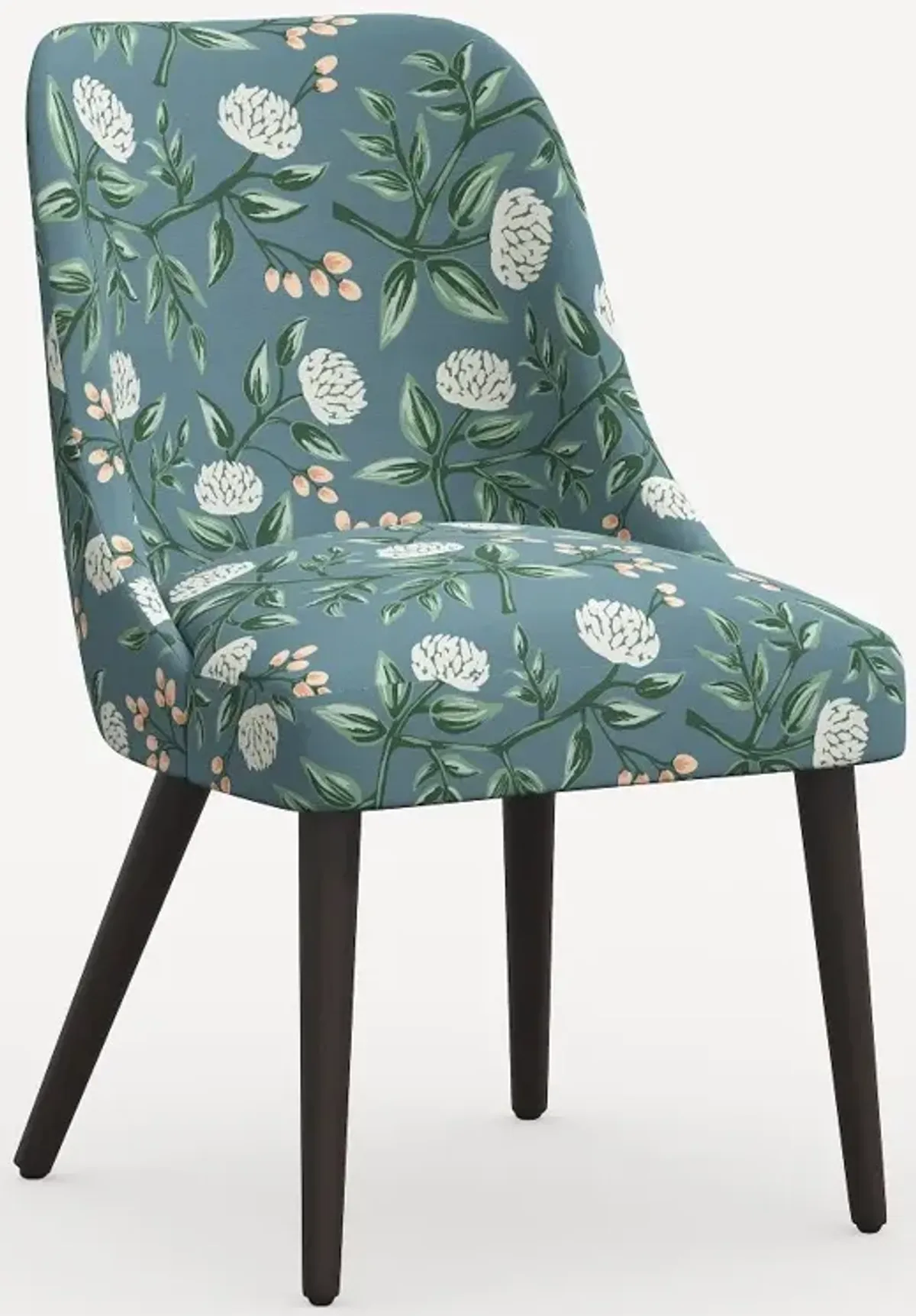 Rifle Paper Co. Clare Emerald Peonies Dining Chair