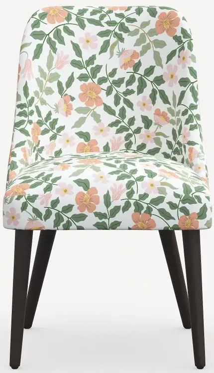 Rifle Paper Co. Clare Primrose Blush Dining Chair