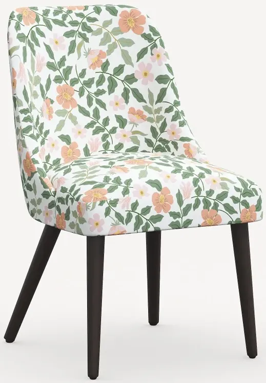 Rifle Paper Co. Clare Primrose Blush Dining Chair