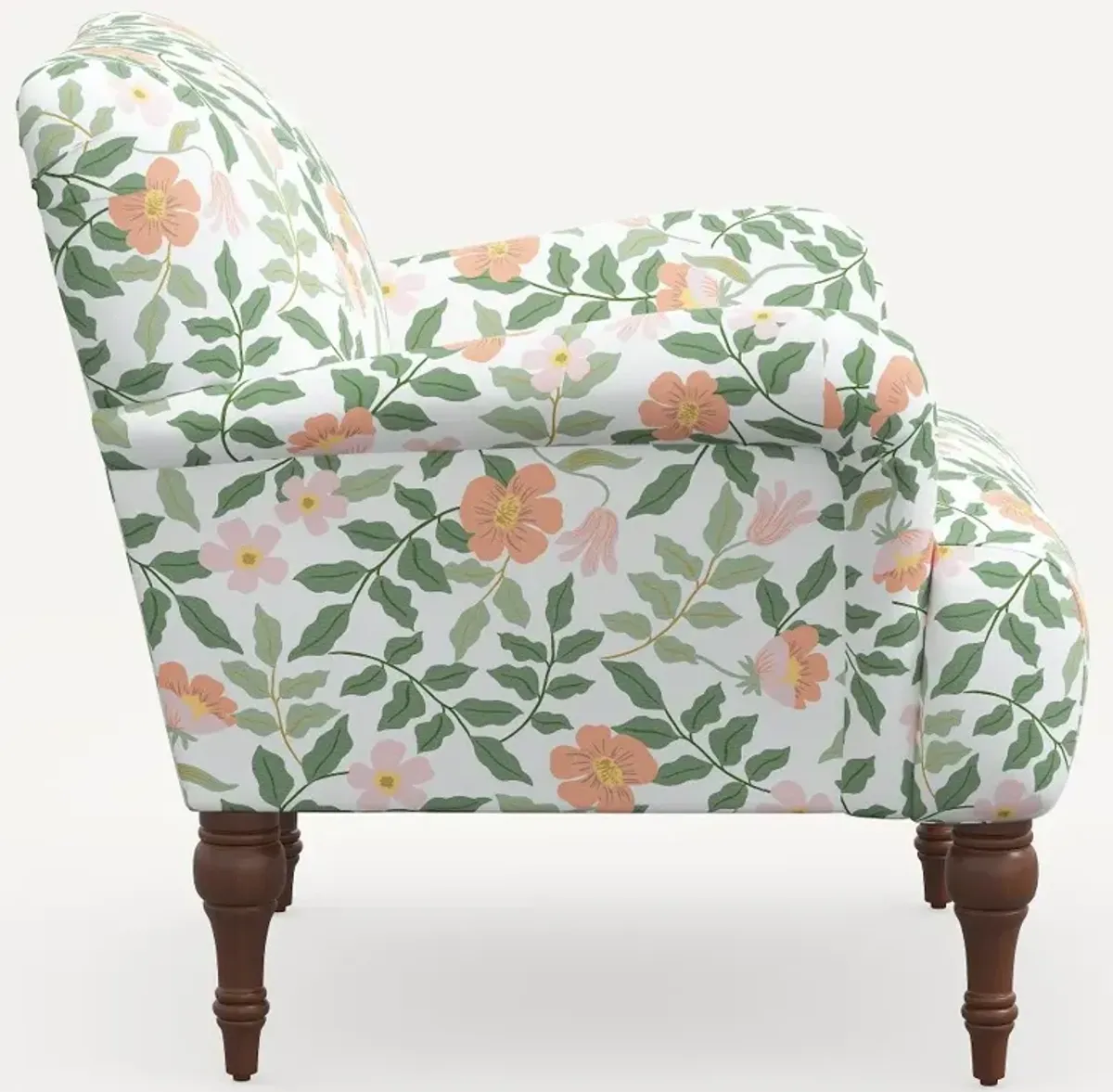 Rifle Paper Co. Bristol Primrose Blush Accent Chair