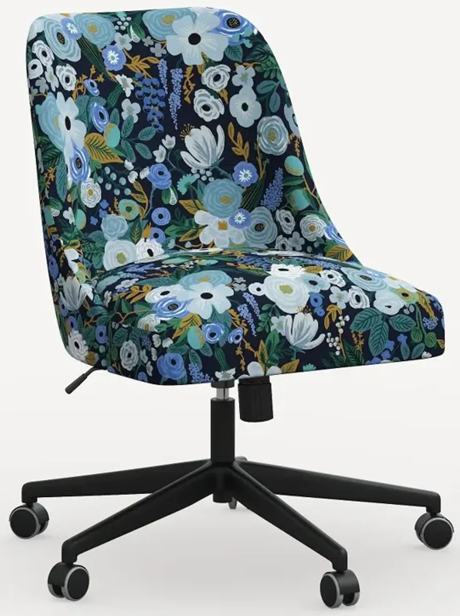 Rifle Paper Co. Oxford Garden Party Blue Office Chair