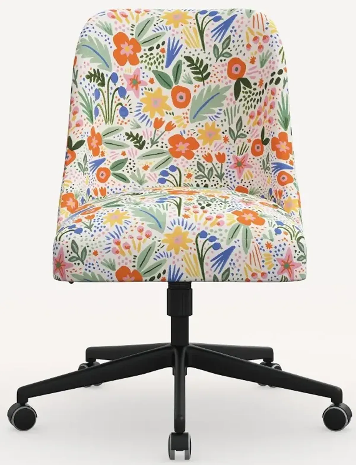 Rifle Paper Co. Oxford Multi Color Floral Office Chair