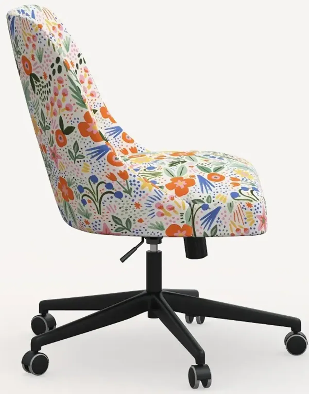 Rifle Paper Co. Oxford Multi Color Floral Office Chair