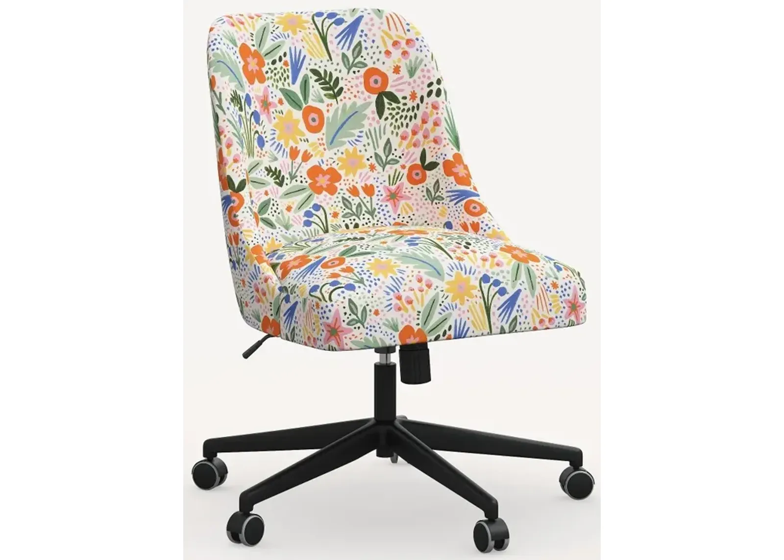 Rifle Paper Co. Oxford Multi Color Floral Office Chair