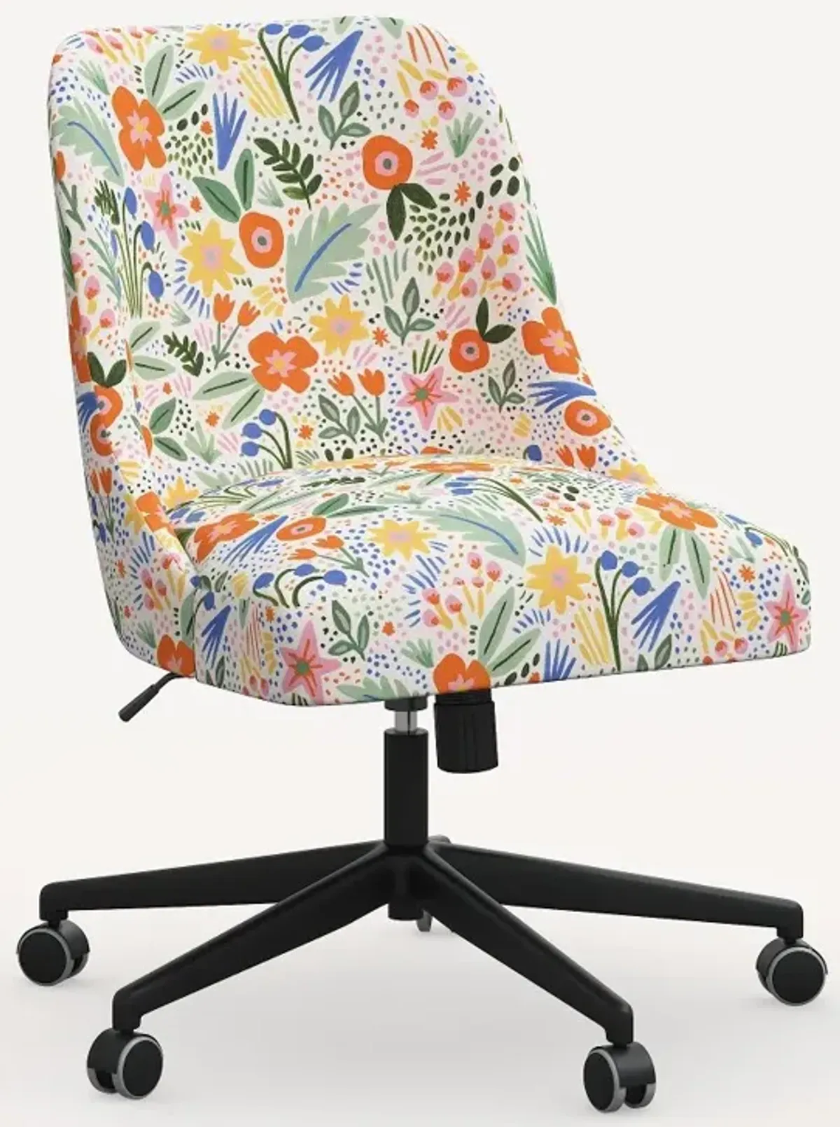 Rifle Paper Co. Oxford Multi Color Floral Office Chair