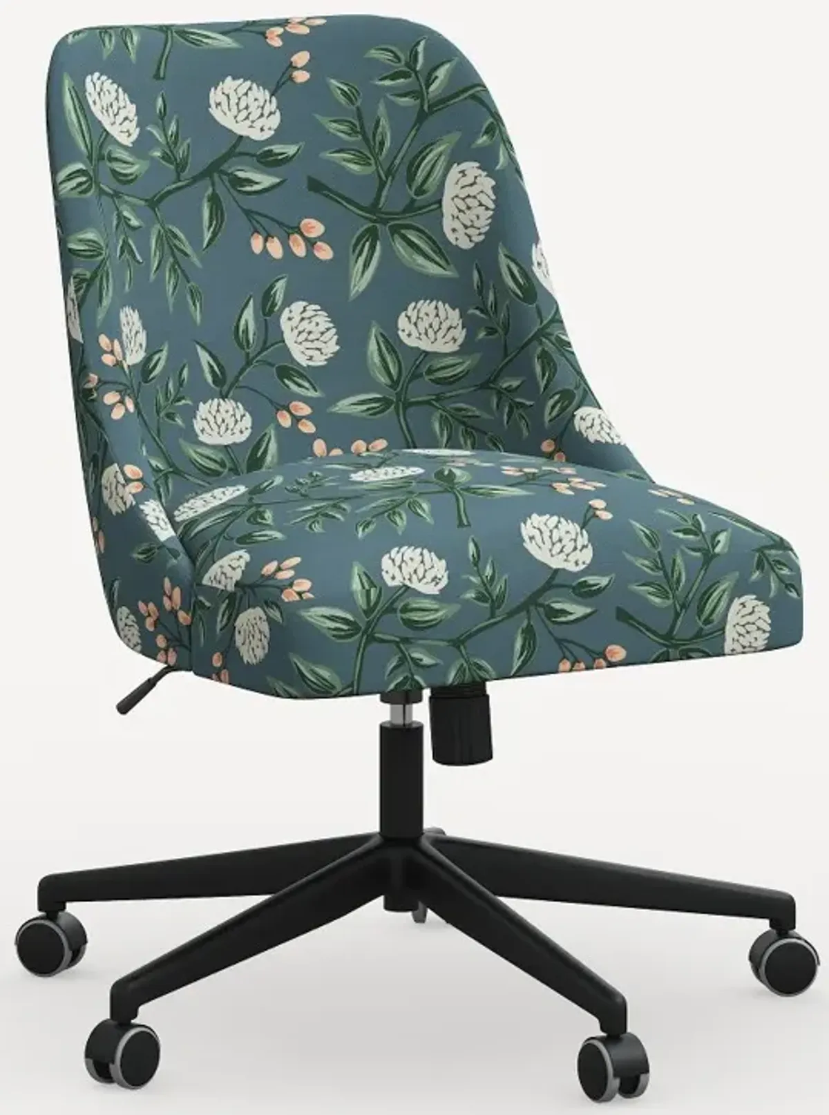 Rifle Paper Co. Oxford Emerald Peonies Office Chair