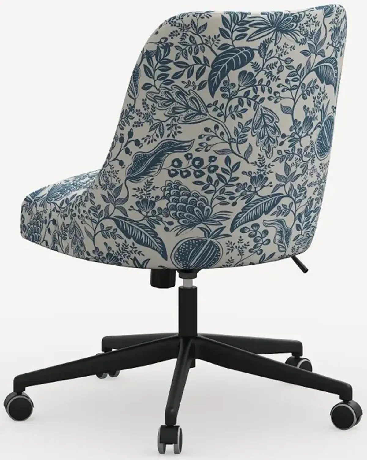 Rifle Paper Co. Oxford Blue Pomegranate Office Chair