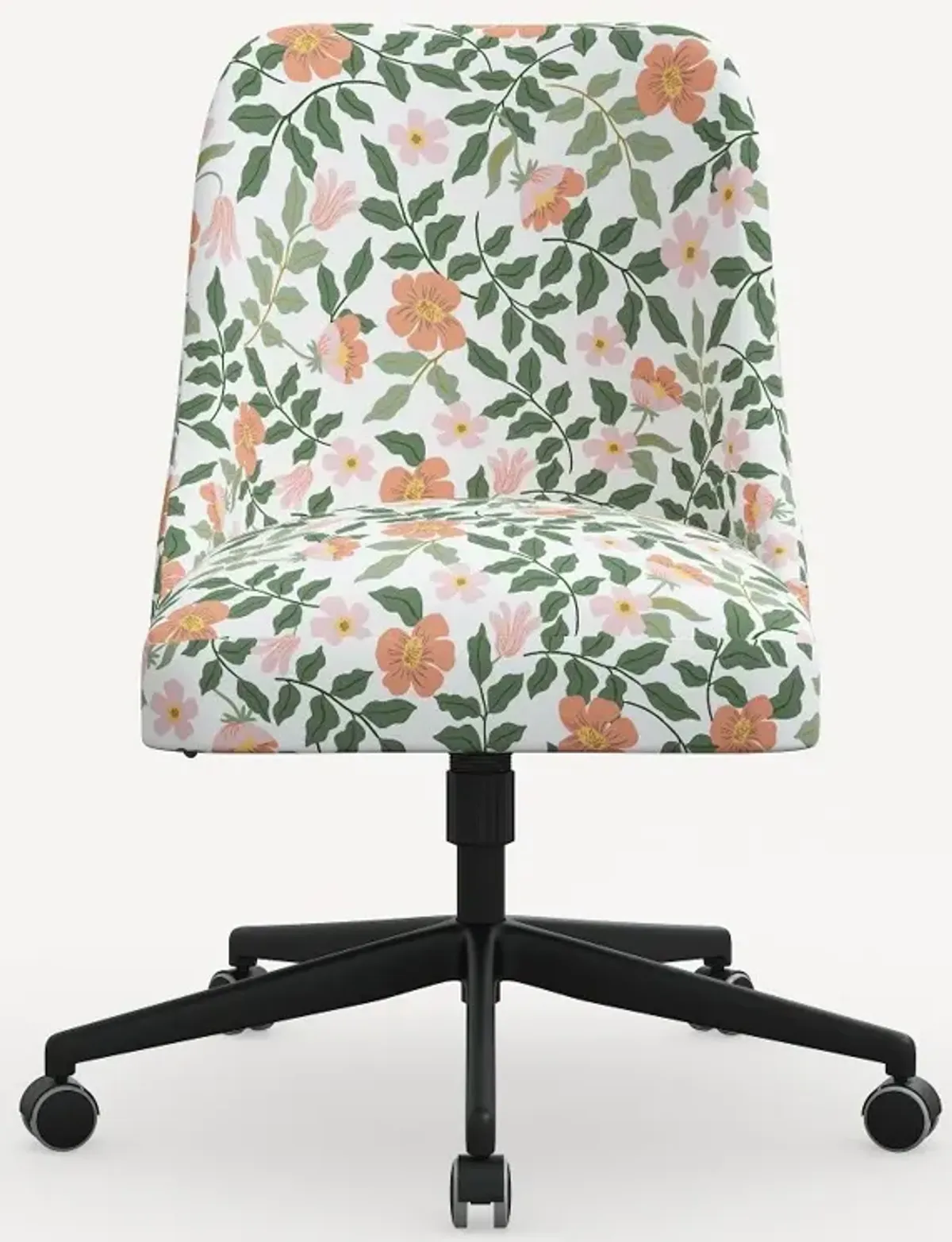 Rifle Paper Co. Oxford Primrose Blush Office Chair