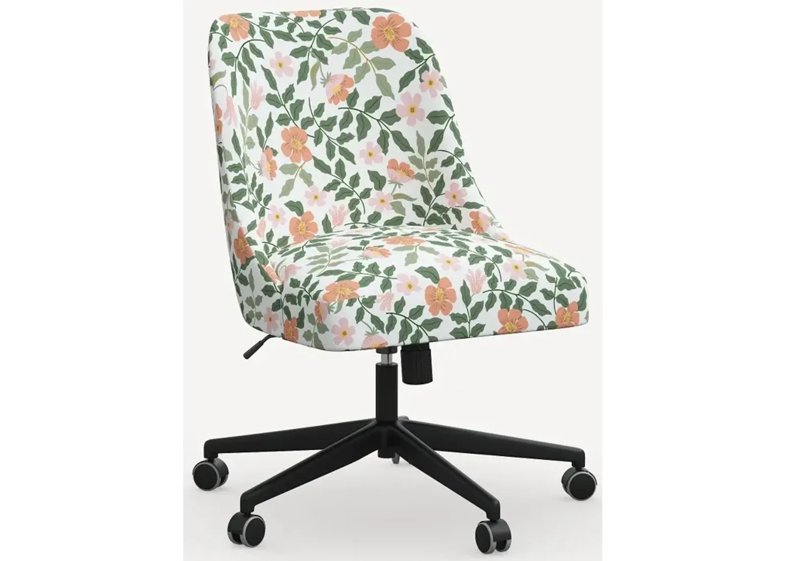 Rifle Paper Co. Oxford Primrose Blush Office Chair