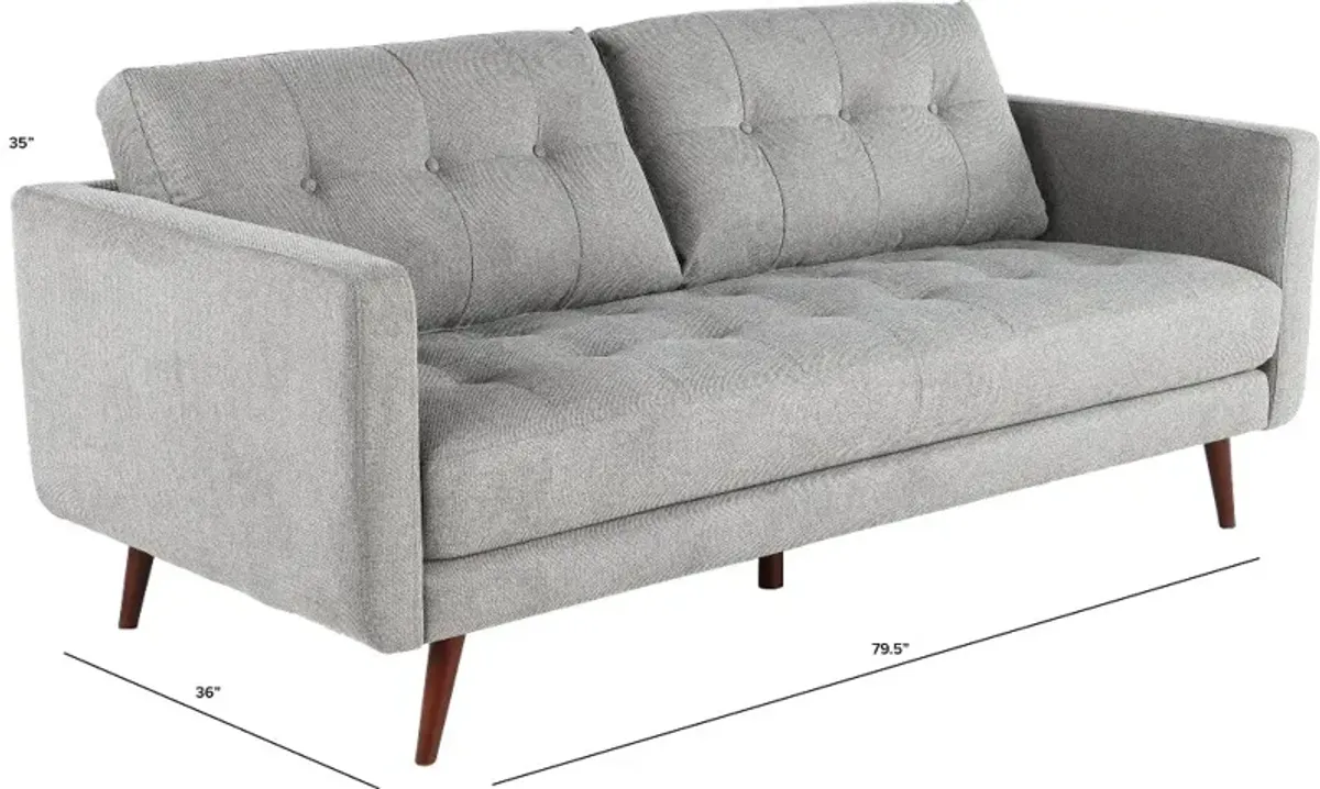 Liverpool Gray Sofa